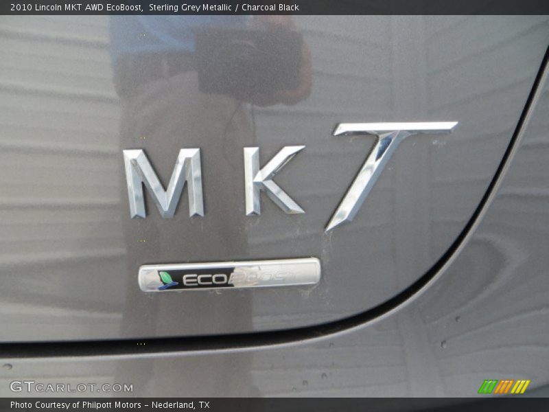 Sterling Grey Metallic / Charcoal Black 2010 Lincoln MKT AWD EcoBoost