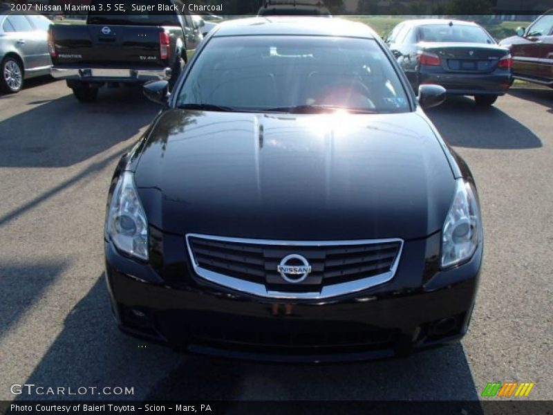 Super Black / Charcoal 2007 Nissan Maxima 3.5 SE