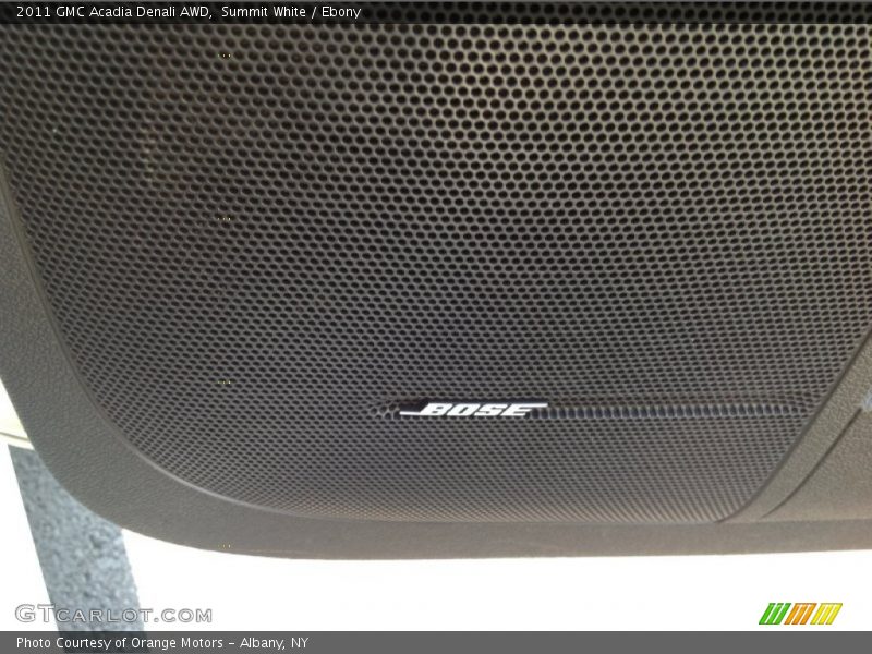 Summit White / Ebony 2011 GMC Acadia Denali AWD