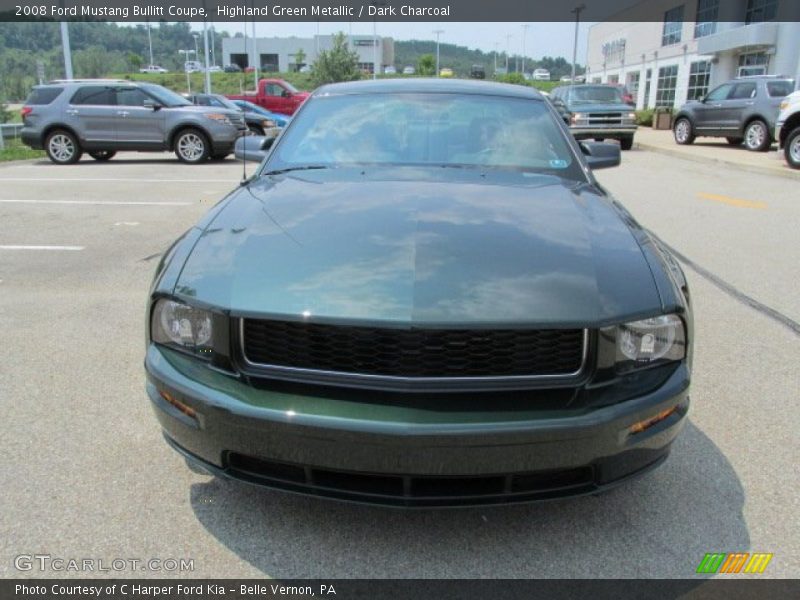  2008 Mustang Bullitt Coupe Highland Green Metallic