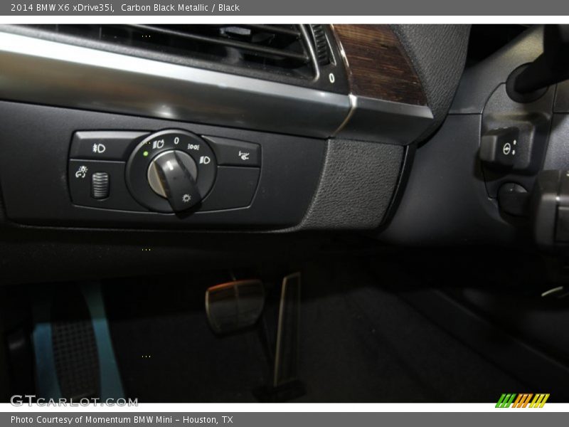 Carbon Black Metallic / Black 2014 BMW X6 xDrive35i