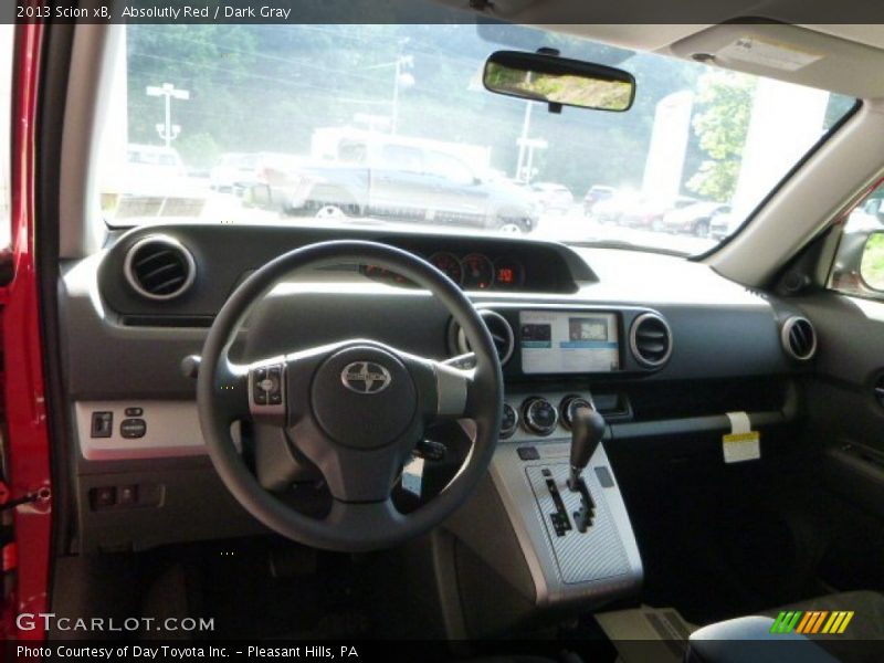 Absolutly Red / Dark Gray 2013 Scion xB