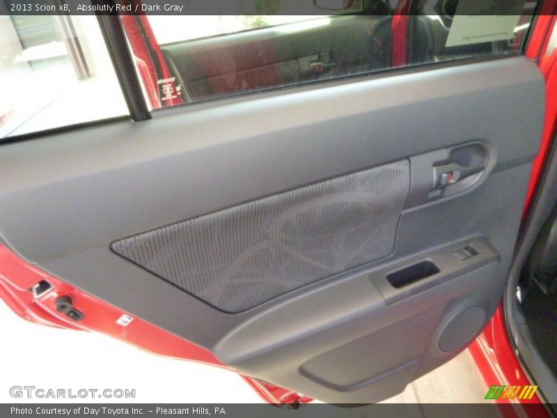 Absolutly Red / Dark Gray 2013 Scion xB
