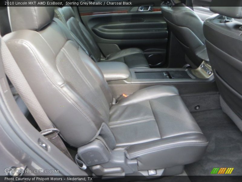 Sterling Grey Metallic / Charcoal Black 2010 Lincoln MKT AWD EcoBoost