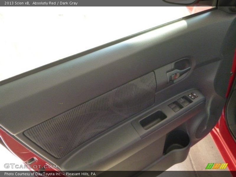 Absolutly Red / Dark Gray 2013 Scion xB