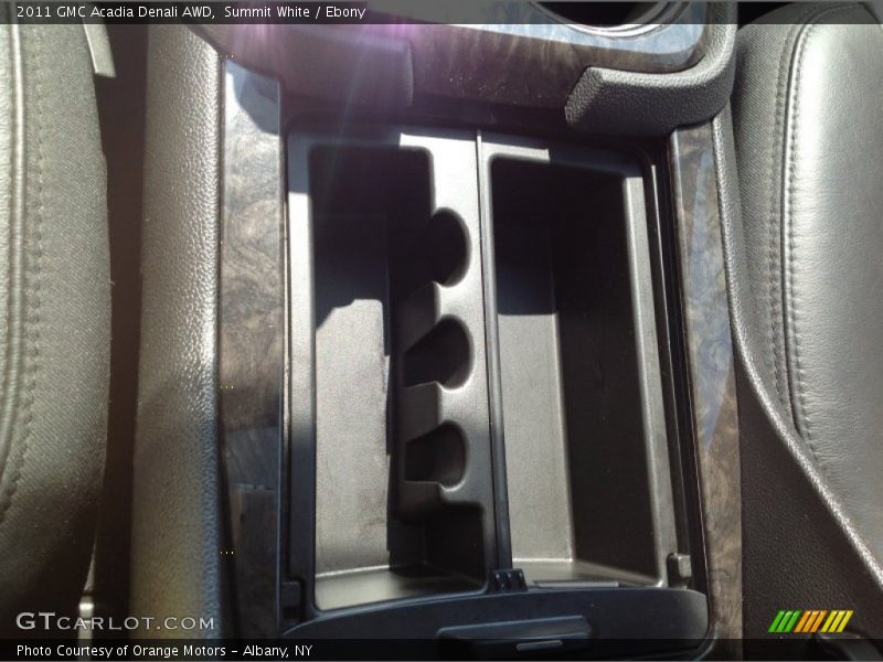 Summit White / Ebony 2011 GMC Acadia Denali AWD
