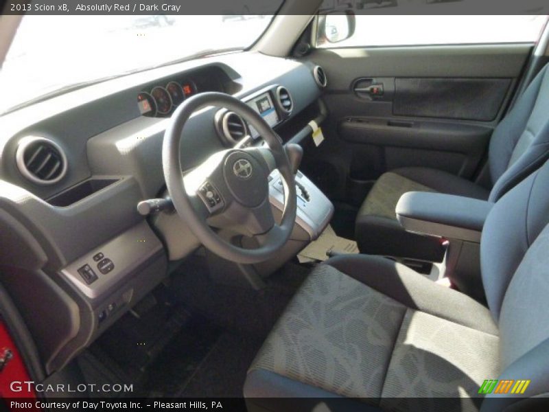 Absolutly Red / Dark Gray 2013 Scion xB