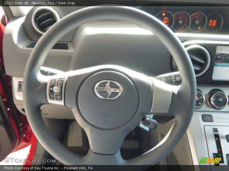 Absolutly Red / Dark Gray 2013 Scion xB