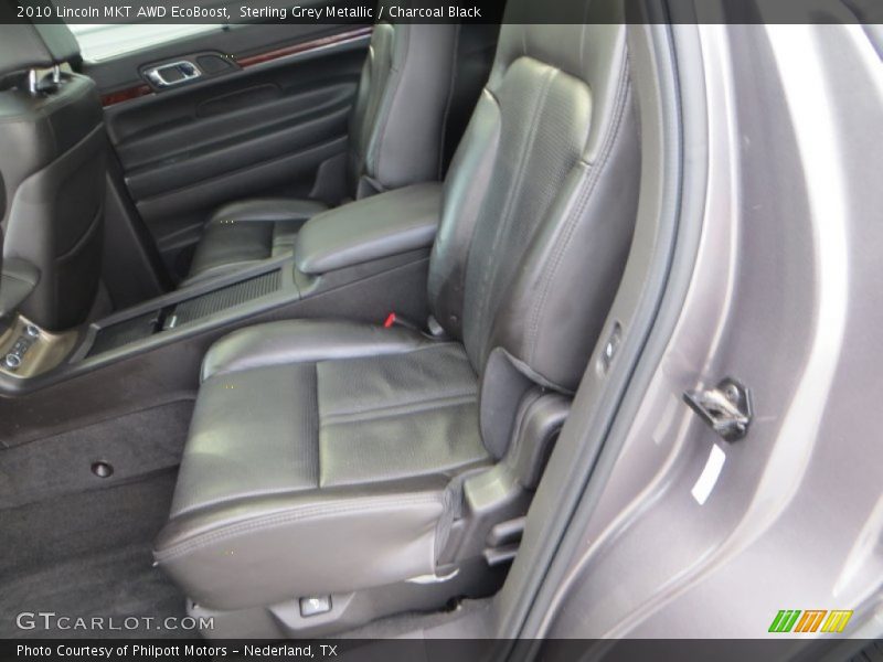 Sterling Grey Metallic / Charcoal Black 2010 Lincoln MKT AWD EcoBoost