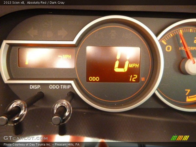 Absolutly Red / Dark Gray 2013 Scion xB
