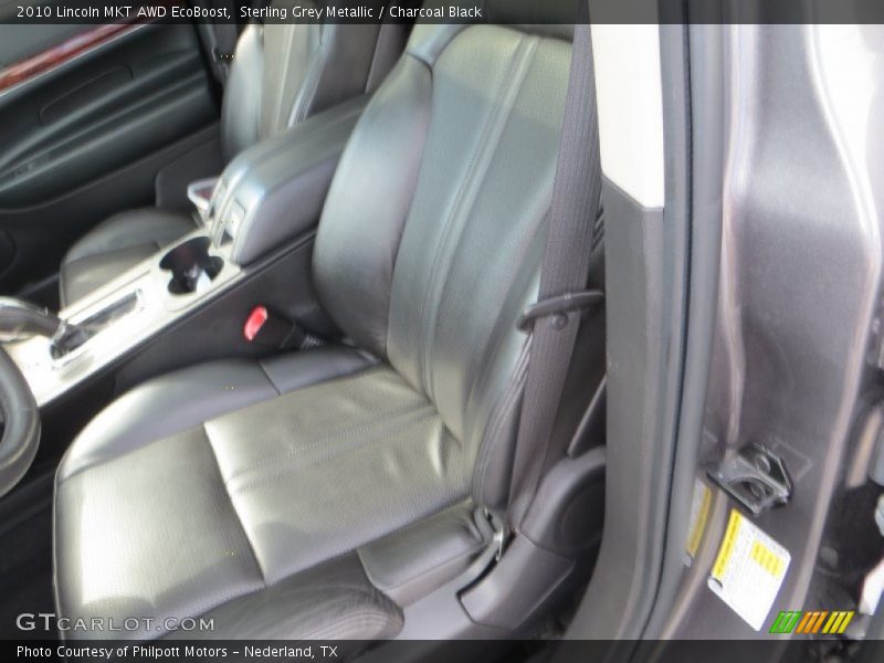 Sterling Grey Metallic / Charcoal Black 2010 Lincoln MKT AWD EcoBoost