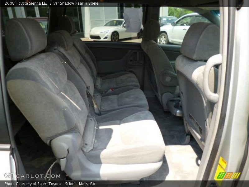 Silver Shadow Pearl / Stone 2008 Toyota Sienna LE