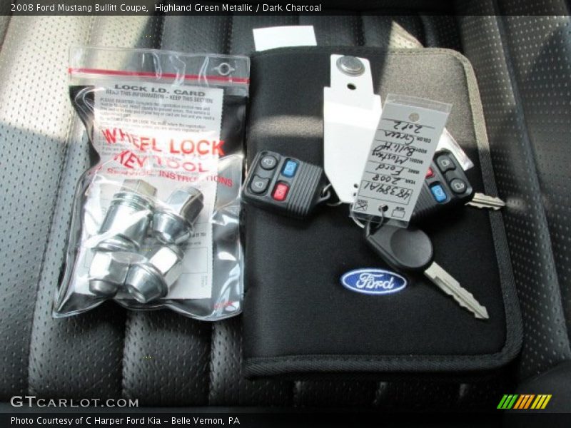 Highland Green Metallic / Dark Charcoal 2008 Ford Mustang Bullitt Coupe