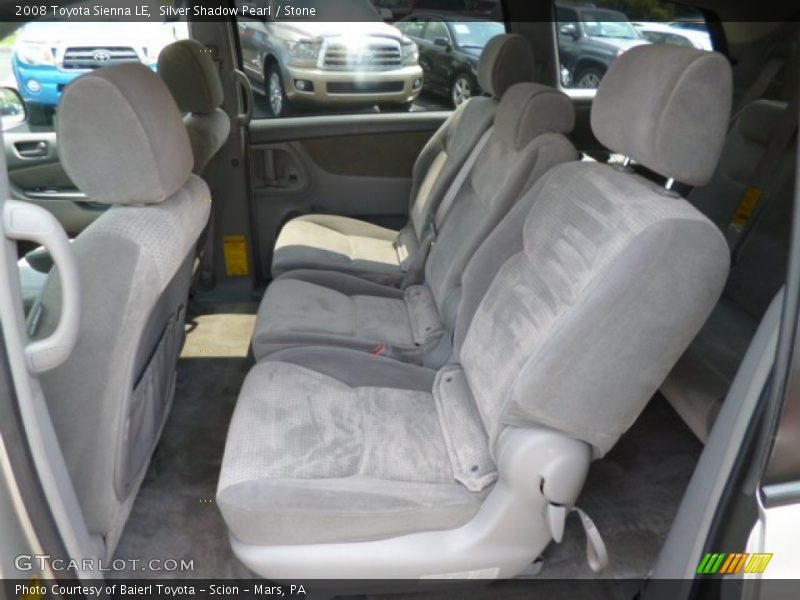 Silver Shadow Pearl / Stone 2008 Toyota Sienna LE