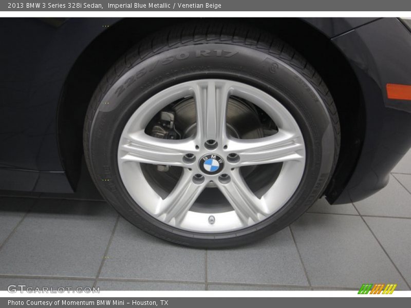 Imperial Blue Metallic / Venetian Beige 2013 BMW 3 Series 328i Sedan