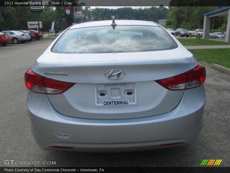 Silver / Gray 2012 Hyundai Elantra GLS