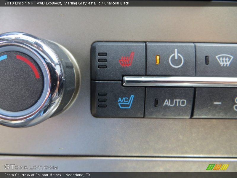 Sterling Grey Metallic / Charcoal Black 2010 Lincoln MKT AWD EcoBoost