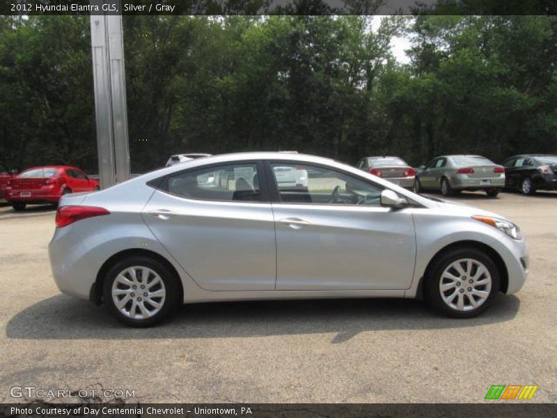 Silver / Gray 2012 Hyundai Elantra GLS