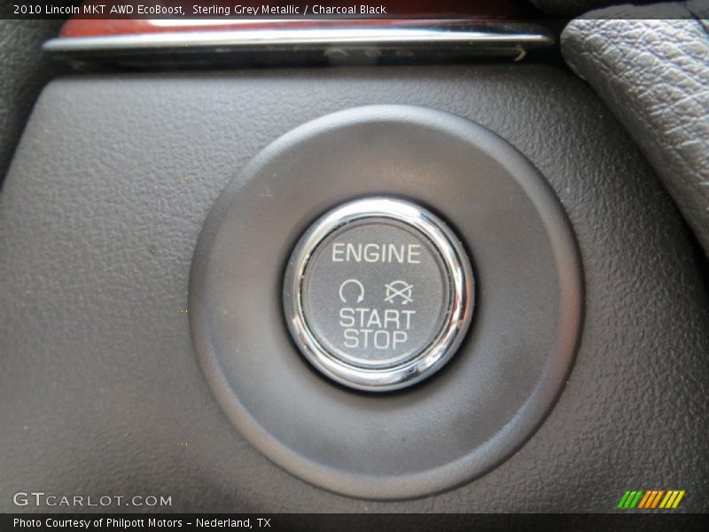 Sterling Grey Metallic / Charcoal Black 2010 Lincoln MKT AWD EcoBoost