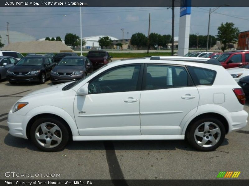 Frosty White / Graphite 2008 Pontiac Vibe