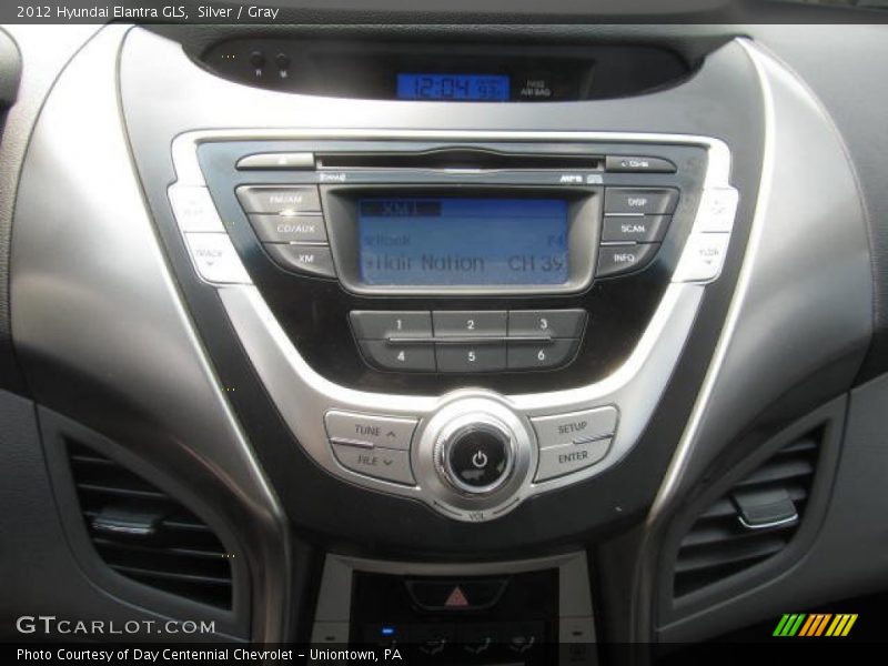 Silver / Gray 2012 Hyundai Elantra GLS