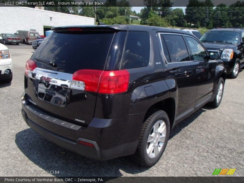 Iridium Metallic / Jet Black 2013 GMC Terrain SLE AWD