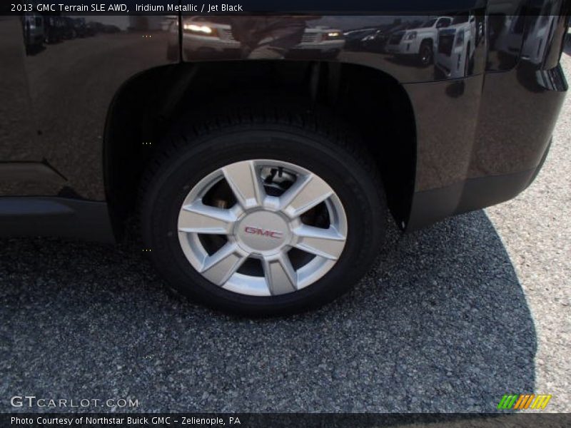 Iridium Metallic / Jet Black 2013 GMC Terrain SLE AWD