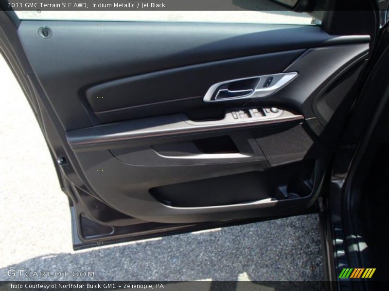 Iridium Metallic / Jet Black 2013 GMC Terrain SLE AWD