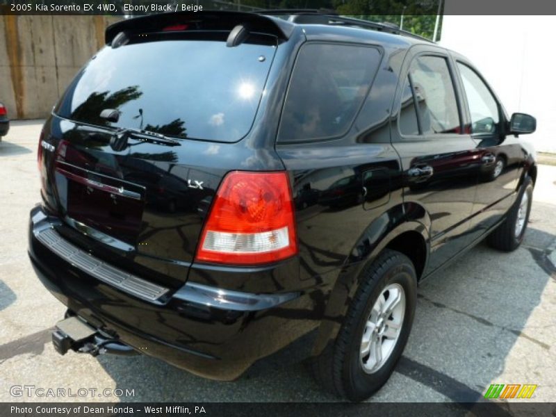 Ebony Black / Beige 2005 Kia Sorento EX 4WD