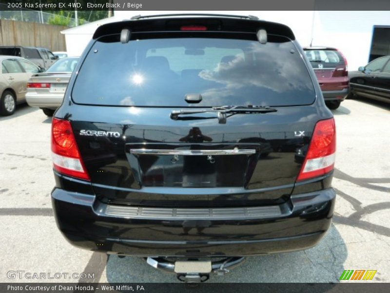 Ebony Black / Beige 2005 Kia Sorento EX 4WD