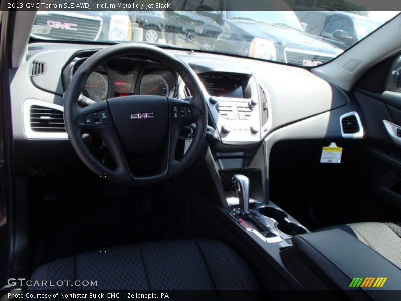 Iridium Metallic / Jet Black 2013 GMC Terrain SLE AWD