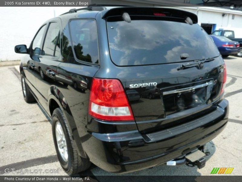 Ebony Black / Beige 2005 Kia Sorento EX 4WD