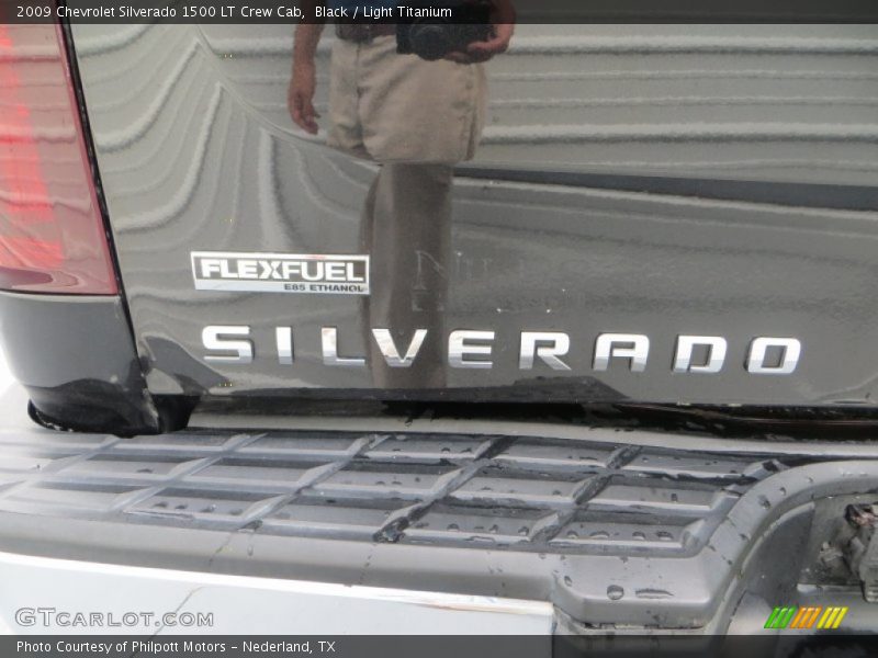 Black / Light Titanium 2009 Chevrolet Silverado 1500 LT Crew Cab