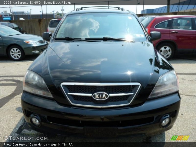 Ebony Black / Beige 2005 Kia Sorento EX 4WD