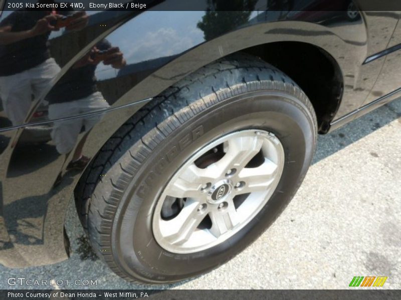 Ebony Black / Beige 2005 Kia Sorento EX 4WD