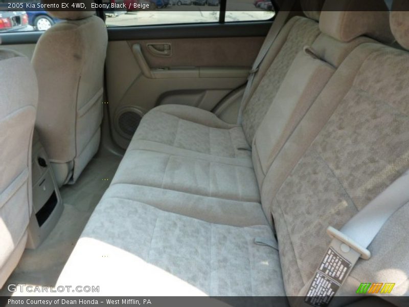 Ebony Black / Beige 2005 Kia Sorento EX 4WD