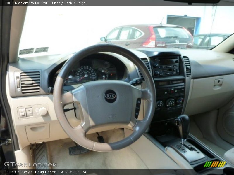Ebony Black / Beige 2005 Kia Sorento EX 4WD