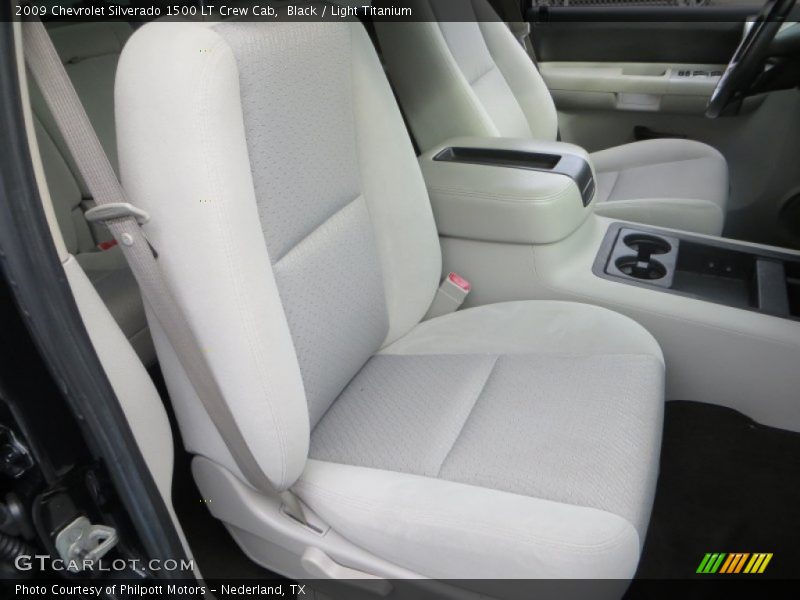 Black / Light Titanium 2009 Chevrolet Silverado 1500 LT Crew Cab