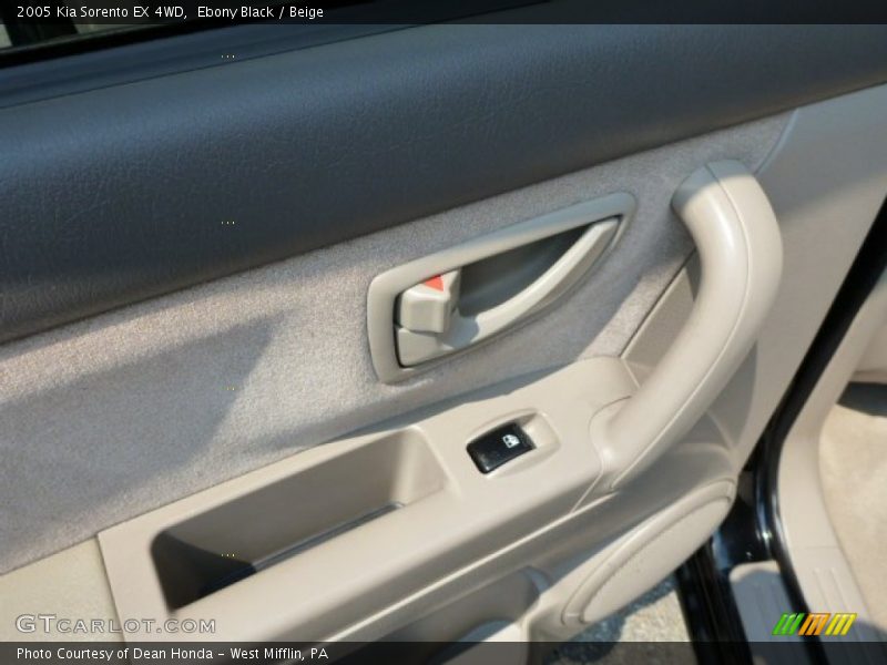 Ebony Black / Beige 2005 Kia Sorento EX 4WD