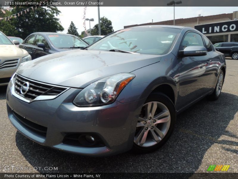 Ocean Gray / Charcoal 2011 Nissan Altima 2.5 S Coupe