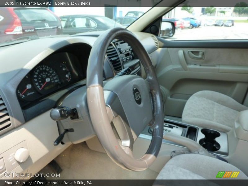 Ebony Black / Beige 2005 Kia Sorento EX 4WD