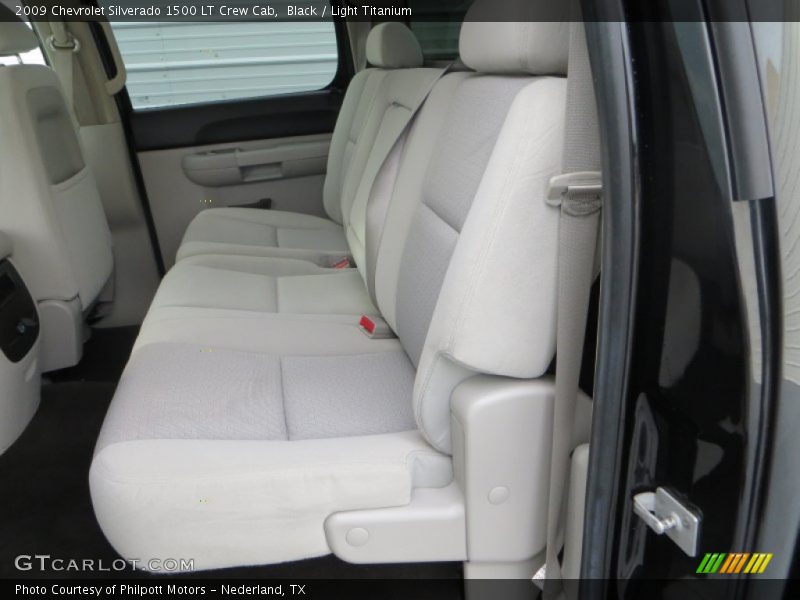 Black / Light Titanium 2009 Chevrolet Silverado 1500 LT Crew Cab