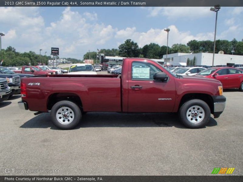  2013 Sierra 1500 Regular Cab 4x4 Sonoma Red Metallic