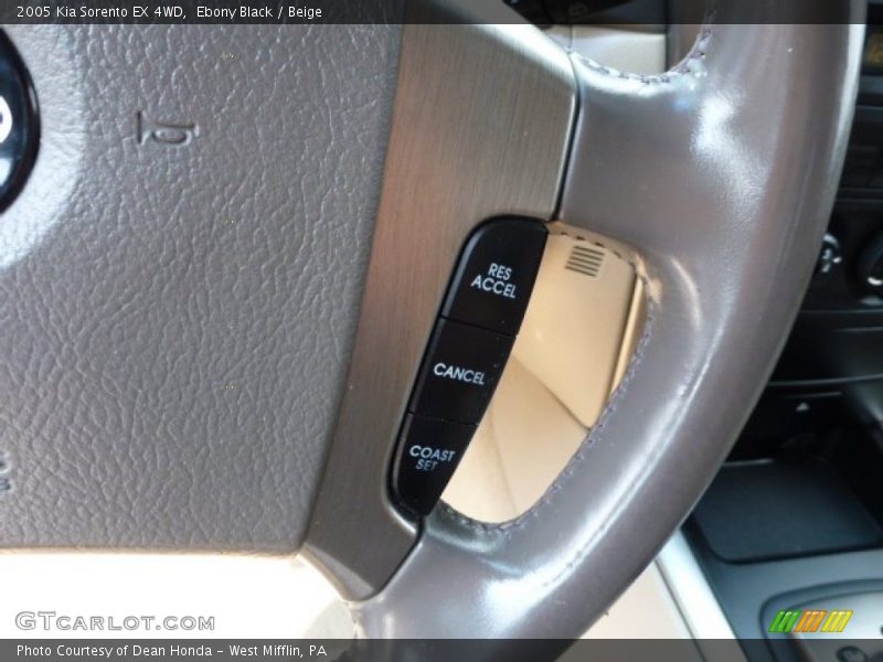 Ebony Black / Beige 2005 Kia Sorento EX 4WD