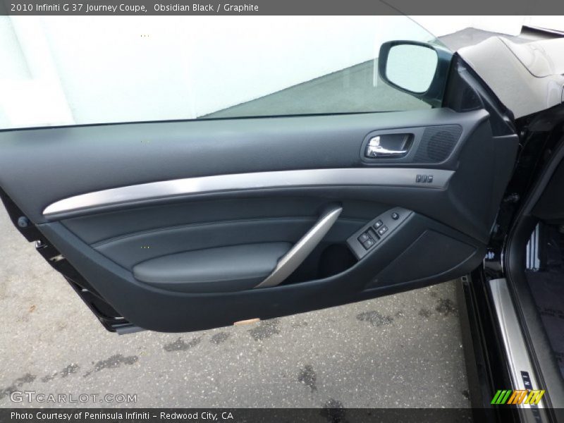 Obsidian Black / Graphite 2010 Infiniti G 37 Journey Coupe