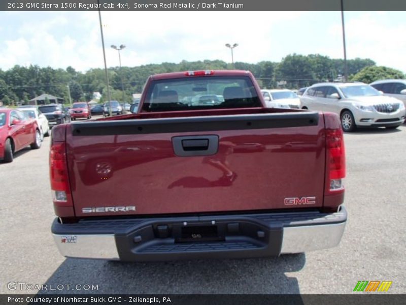Sonoma Red Metallic / Dark Titanium 2013 GMC Sierra 1500 Regular Cab 4x4