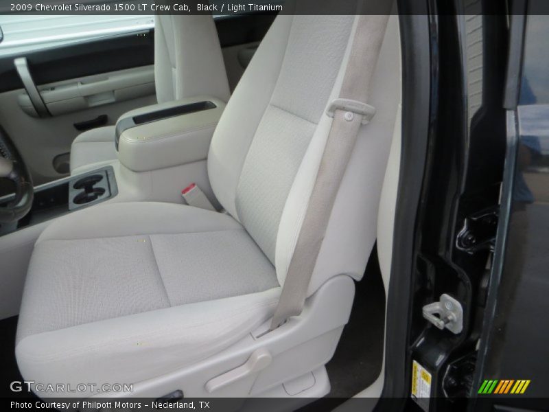 Black / Light Titanium 2009 Chevrolet Silverado 1500 LT Crew Cab
