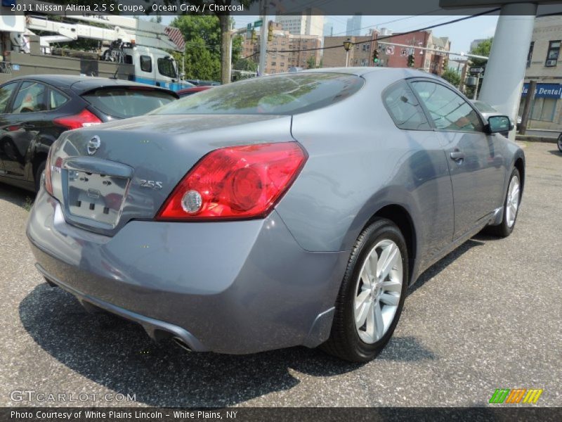 Ocean Gray / Charcoal 2011 Nissan Altima 2.5 S Coupe
