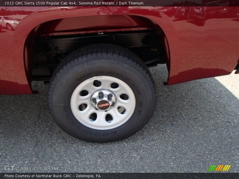 Sonoma Red Metallic / Dark Titanium 2013 GMC Sierra 1500 Regular Cab 4x4