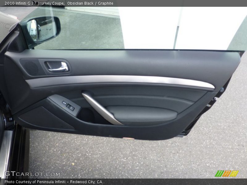Obsidian Black / Graphite 2010 Infiniti G 37 Journey Coupe
